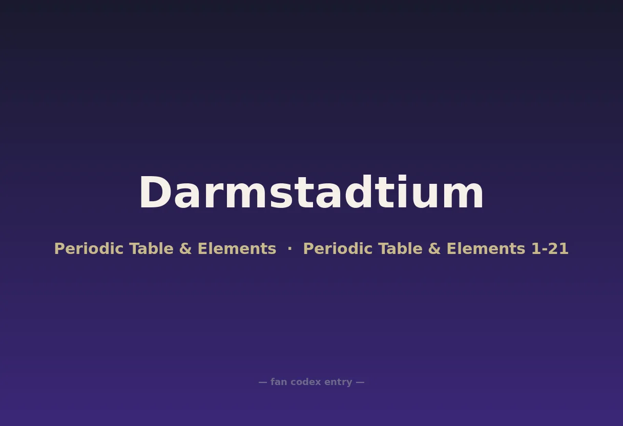 Darmstadtium