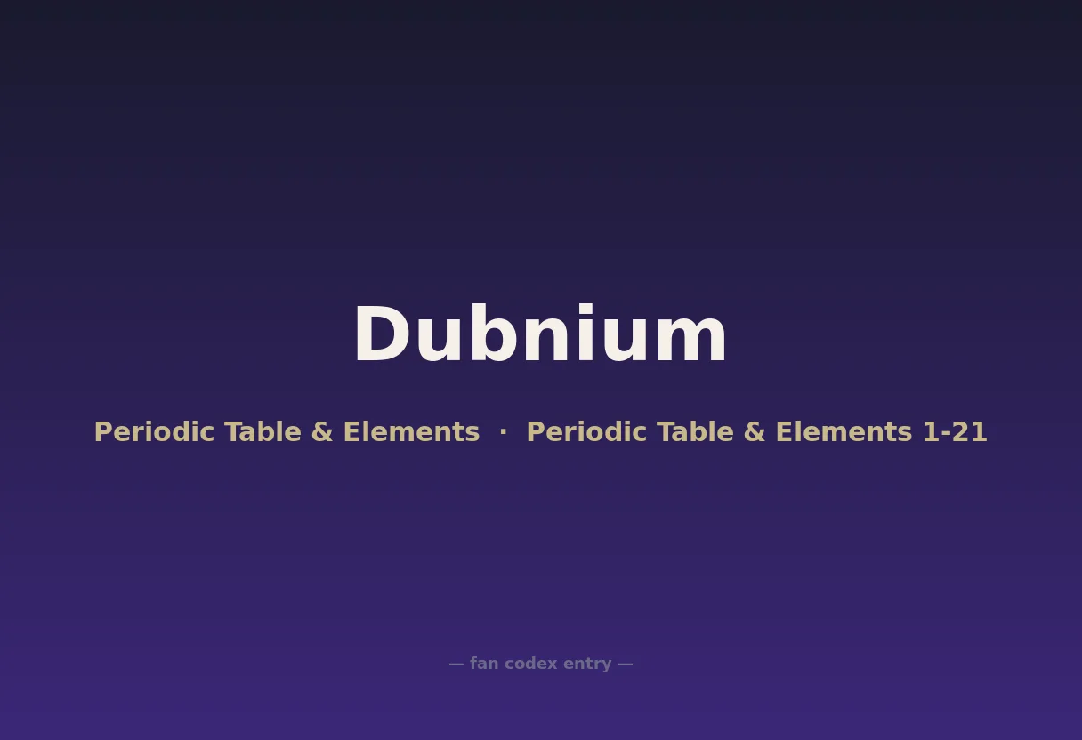 Dubnium