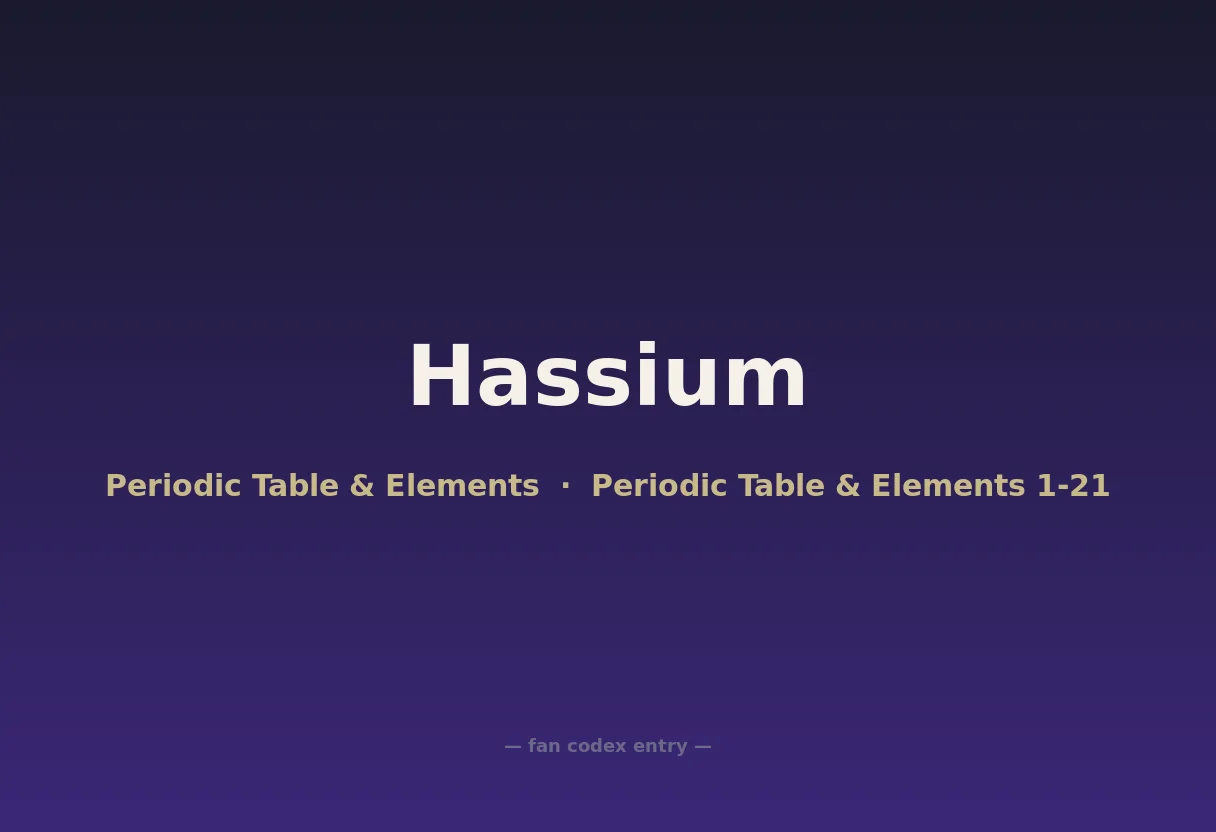 Hassium